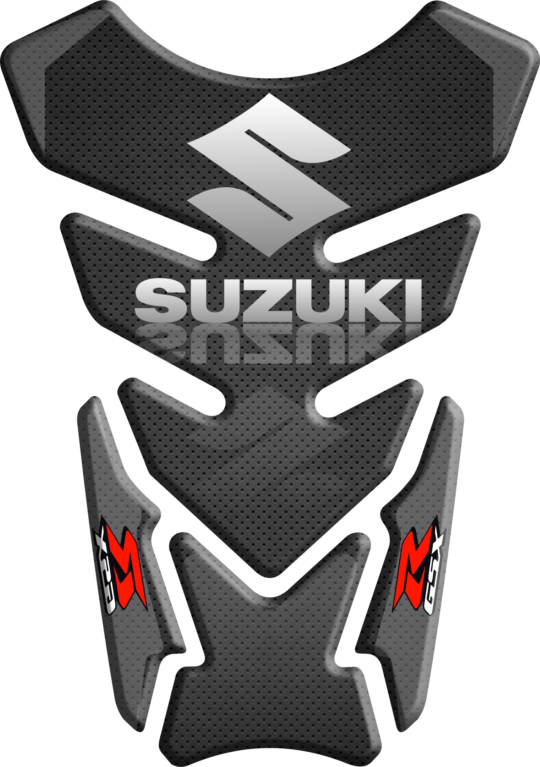 Tankpad - Adhesivo decorativo para protector de depósito Adhesivo pegatina 3d compatible con Suzuki gsx-r