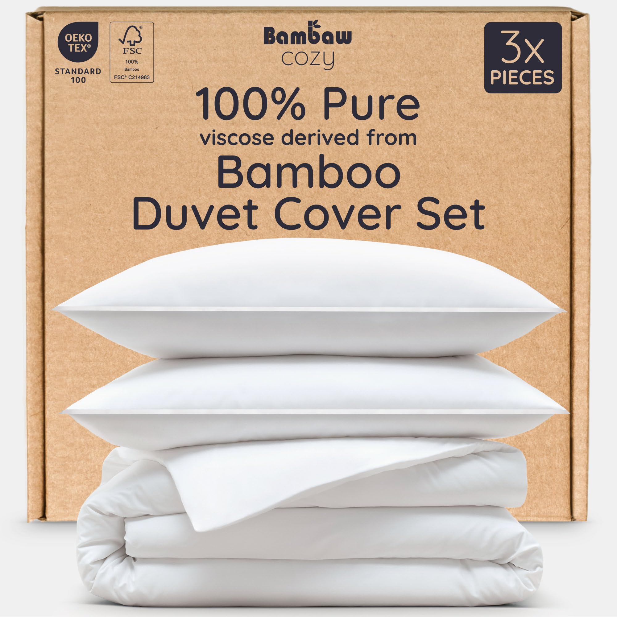 Bambaw Bamboo Viscose Duvet Cover