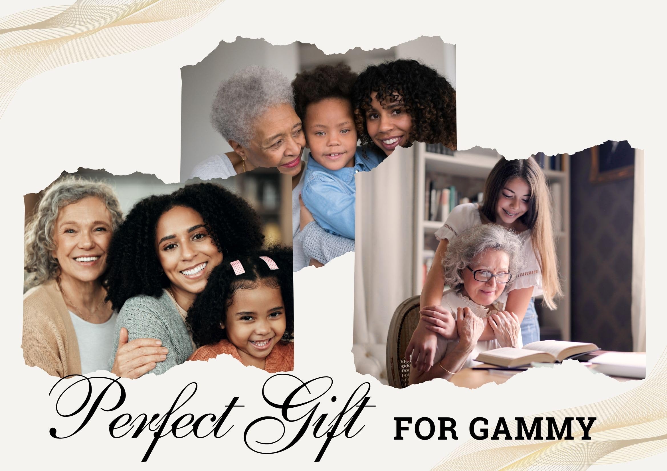 InnoBeta Gammy Gifts, Ballpoint Pen Set of 4, Gift Ideas for Gammy on Birthday, Christmas, Mother's Day - Gammy
