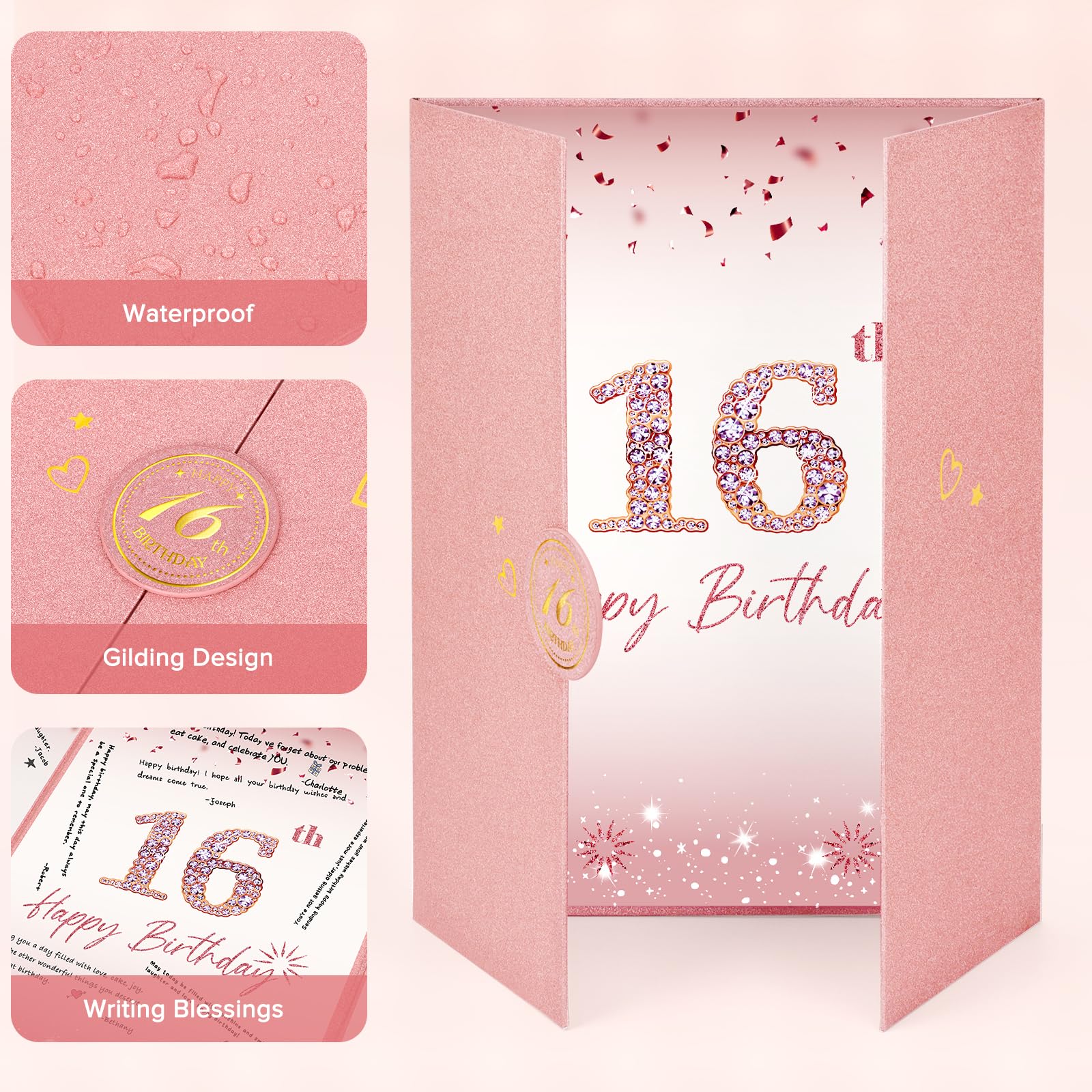 Rose Gold Sweet 16 Signature Certificate Guest Book Vlipoeasn Sweet 16 rose-gold-sweet-16-signature-certificate-guest-book-vlipoeasn-sweet-16