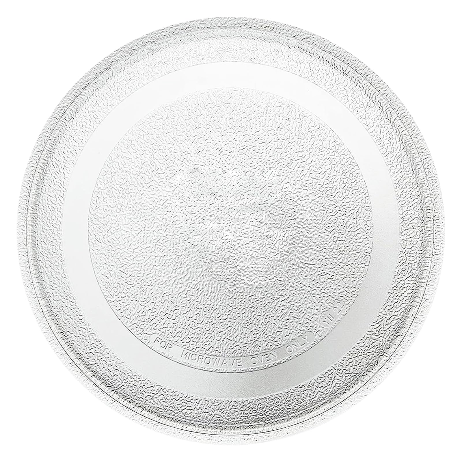 SPARES2GO Universal Microwave Turntable Plate Smooth Flat Glass Dish Tray (12" / 30.5cm / 305mm) — image 1