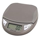 Pico PR500S Precision Kitchen Food Scale for Baking and Cooking, Lightweight and Durable Design, LCD Digital Display, Lifetime ltd. Warranty, Metallic Small