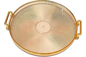 Luxury Drink Serving Tray with Handles