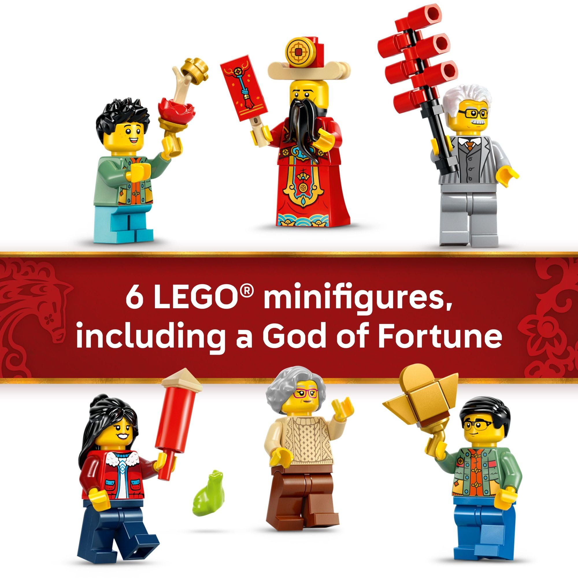 Amazon.com: LEGO Spring Festival Fortune Firecracker 80118