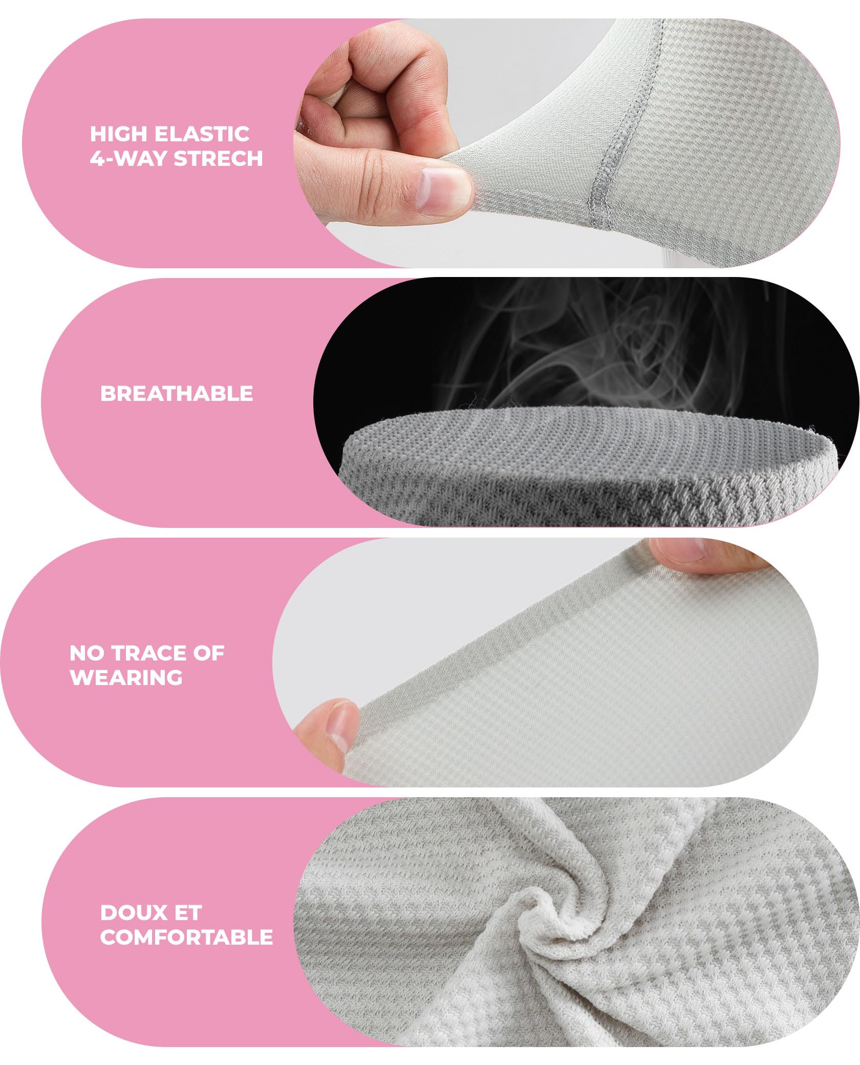 ROCKBROS TVI Mutande Ciclismo Donna, Pantaloncini Bici Traspirante, Biancheria Intima Bicicletta, Slip Bicicletta Comodo, Imbottitura in Gel 3D, Pantaloncini per MTB, Bici da Strada, Fitness, Grigio