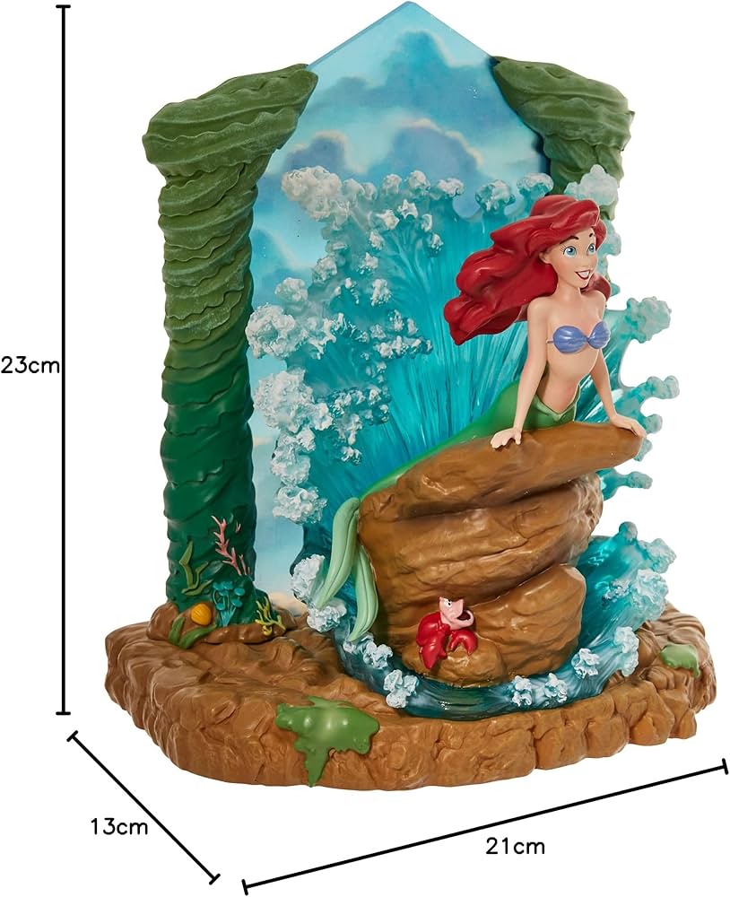 Amazon.co.jp: enesco Disney Showcase アリエル ライトアップ 6010731