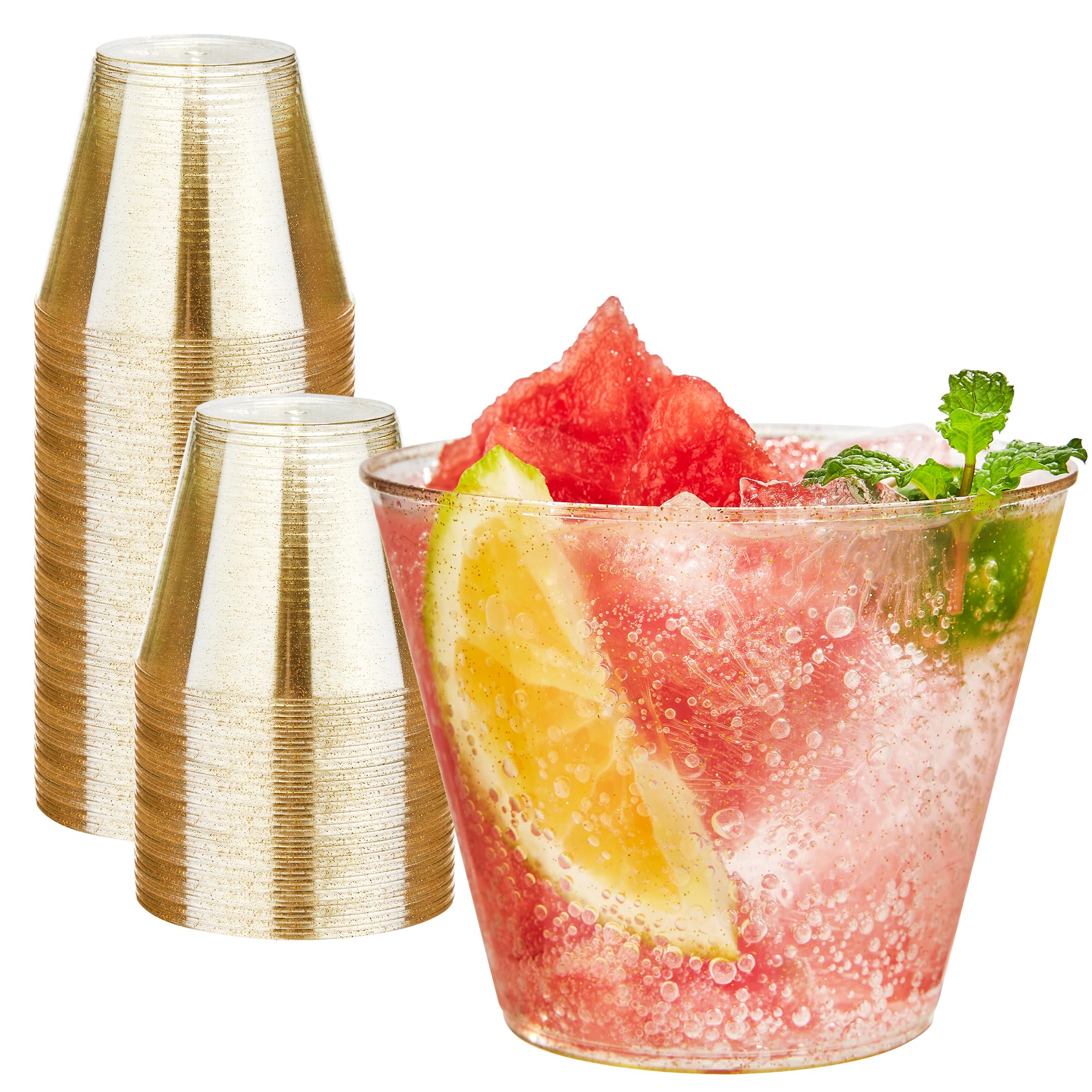 Clear Plastic Cups - 200 Pack for Parties -27
