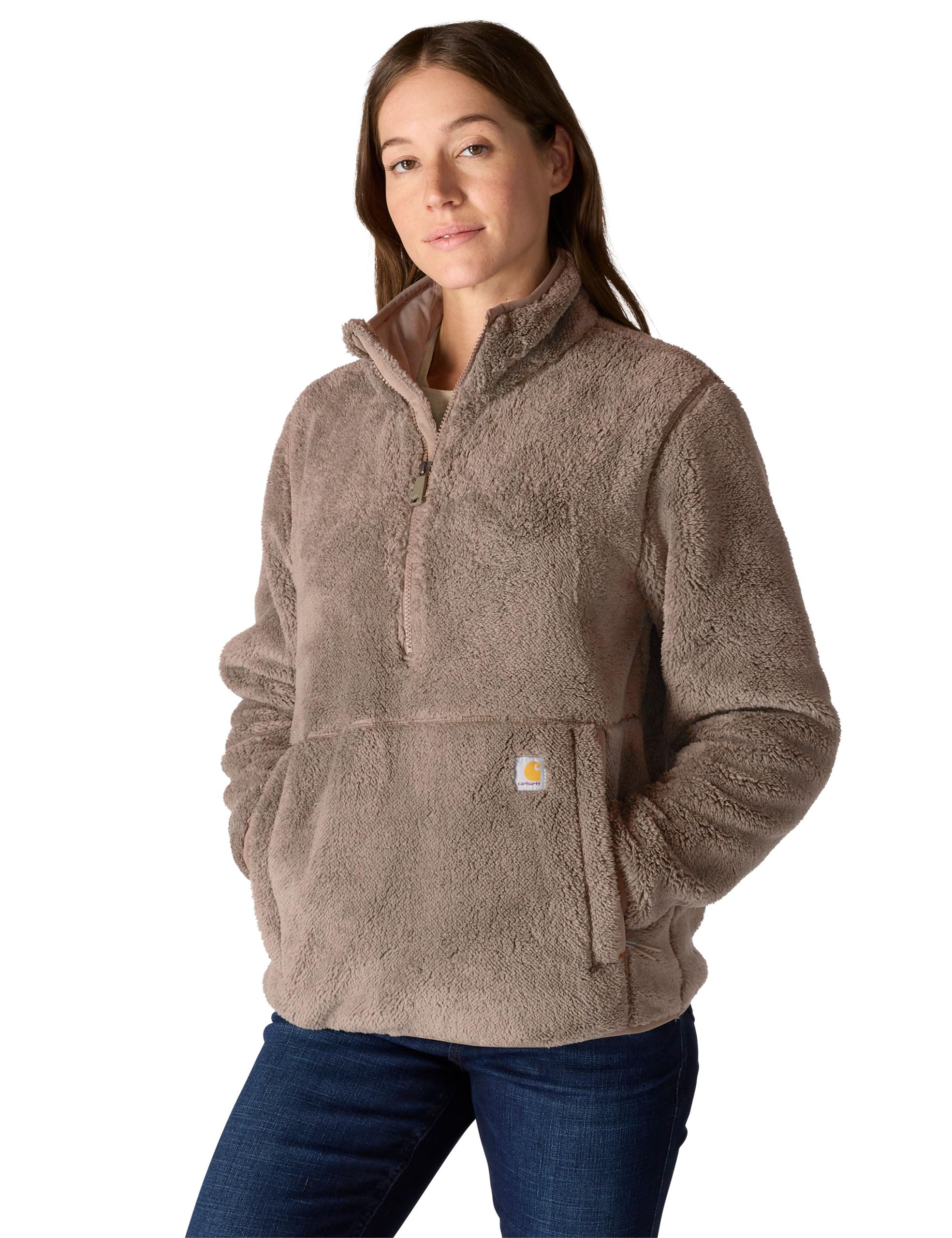 Women's Loose Fit Fleece Pullover
