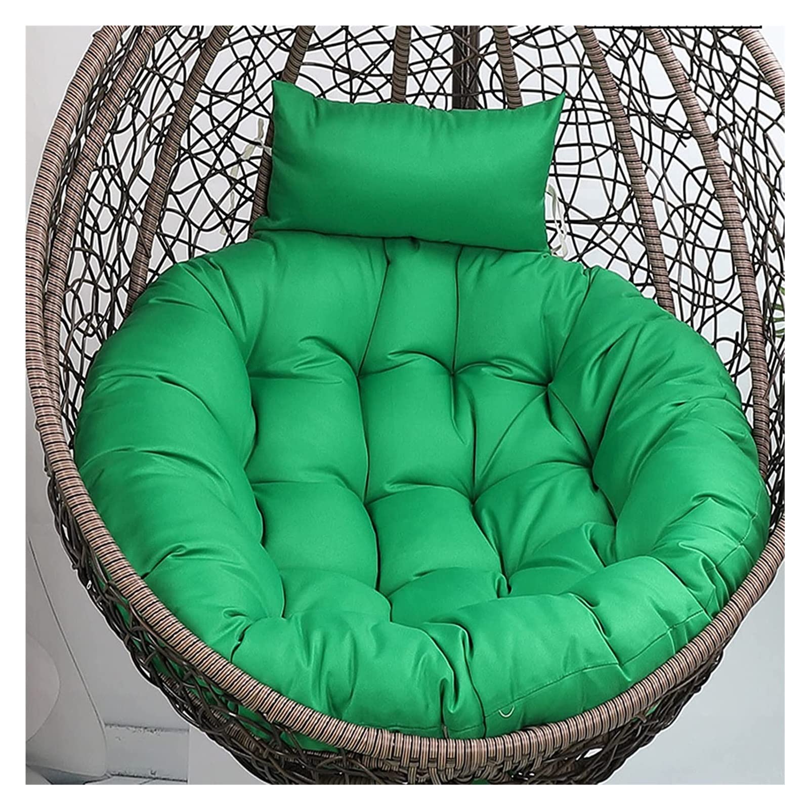 Eiersessel Kissen 45x45cm - Polsterersatz Mit Memory Schaum | Für Indoor Und Outdoor Sitzschalen