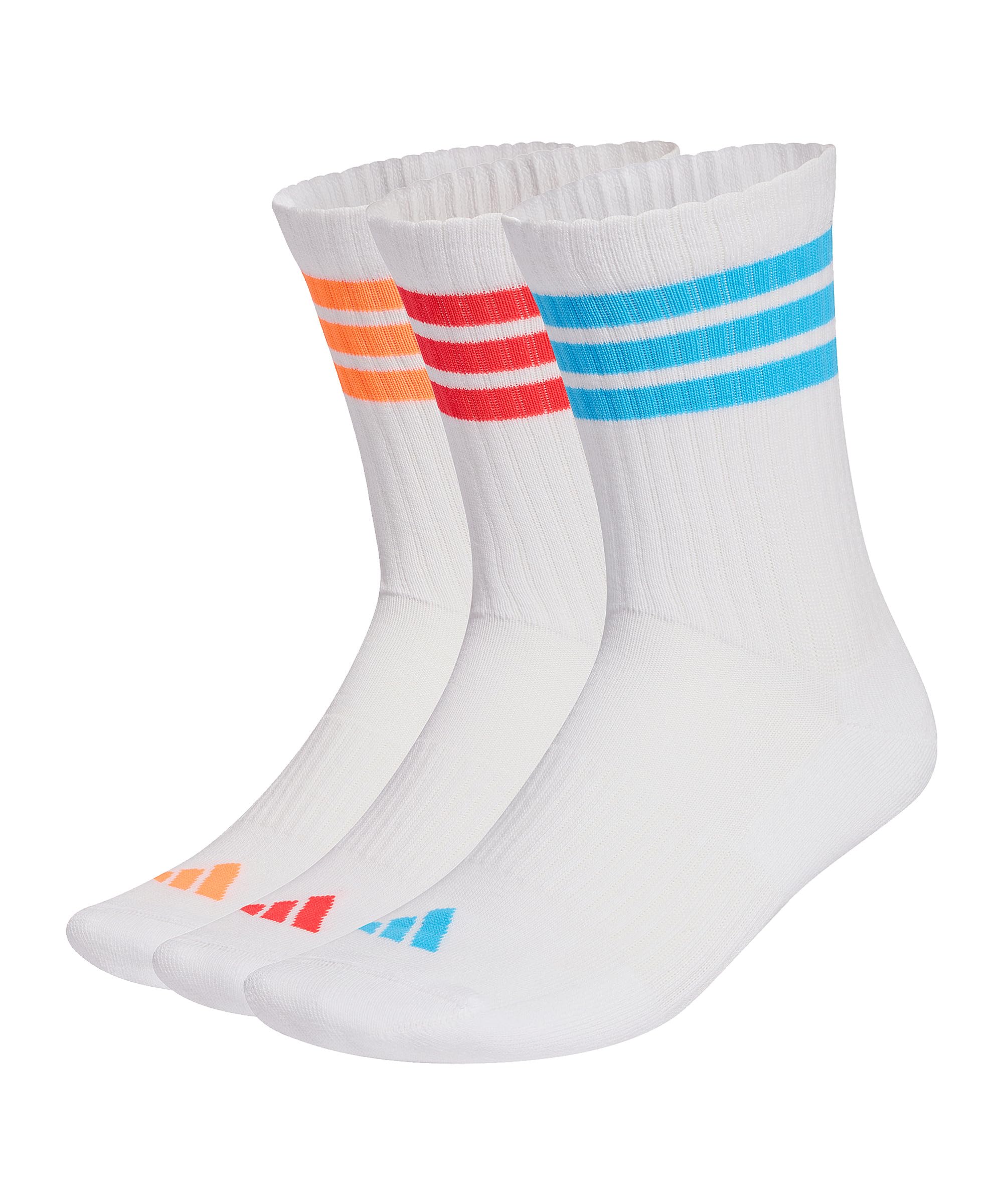 adidas 3-Stripes Cushioned Crew Socks 3 Pair Pack — view 15