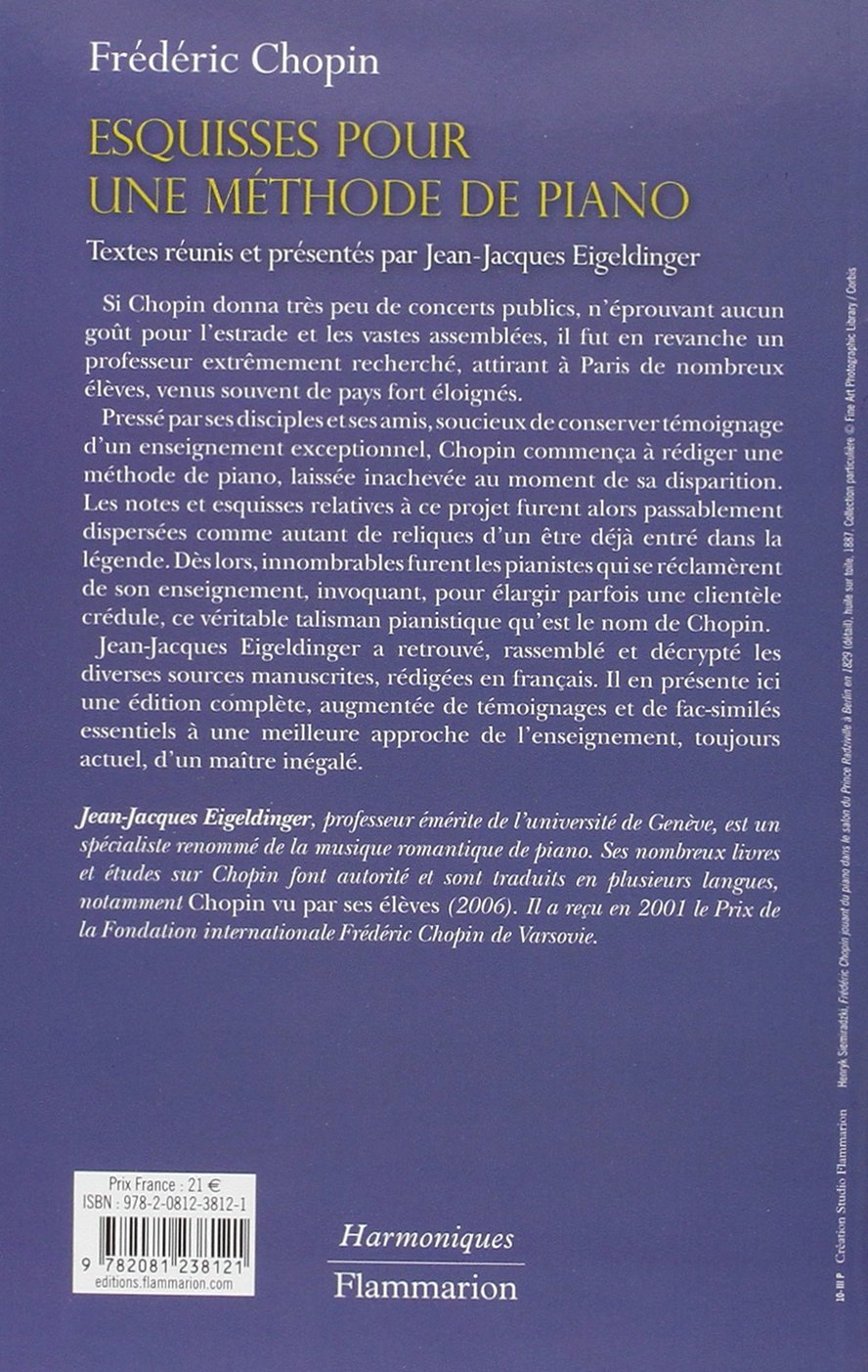 Esquisses pour une méthode de piano
