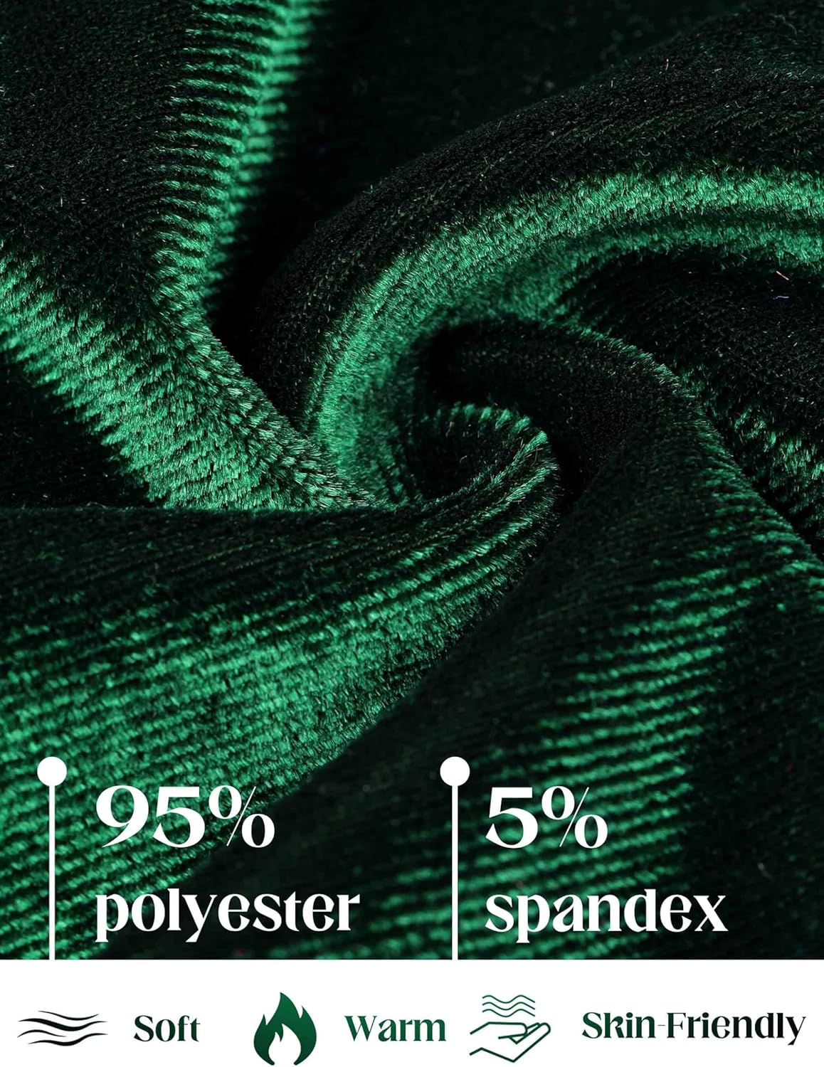 Baby and Toddler Girls Velvet Dresses Christmas Dress Long Sleeve Birthday Party Playwear Dress Fall Winter Clothes - Image 5