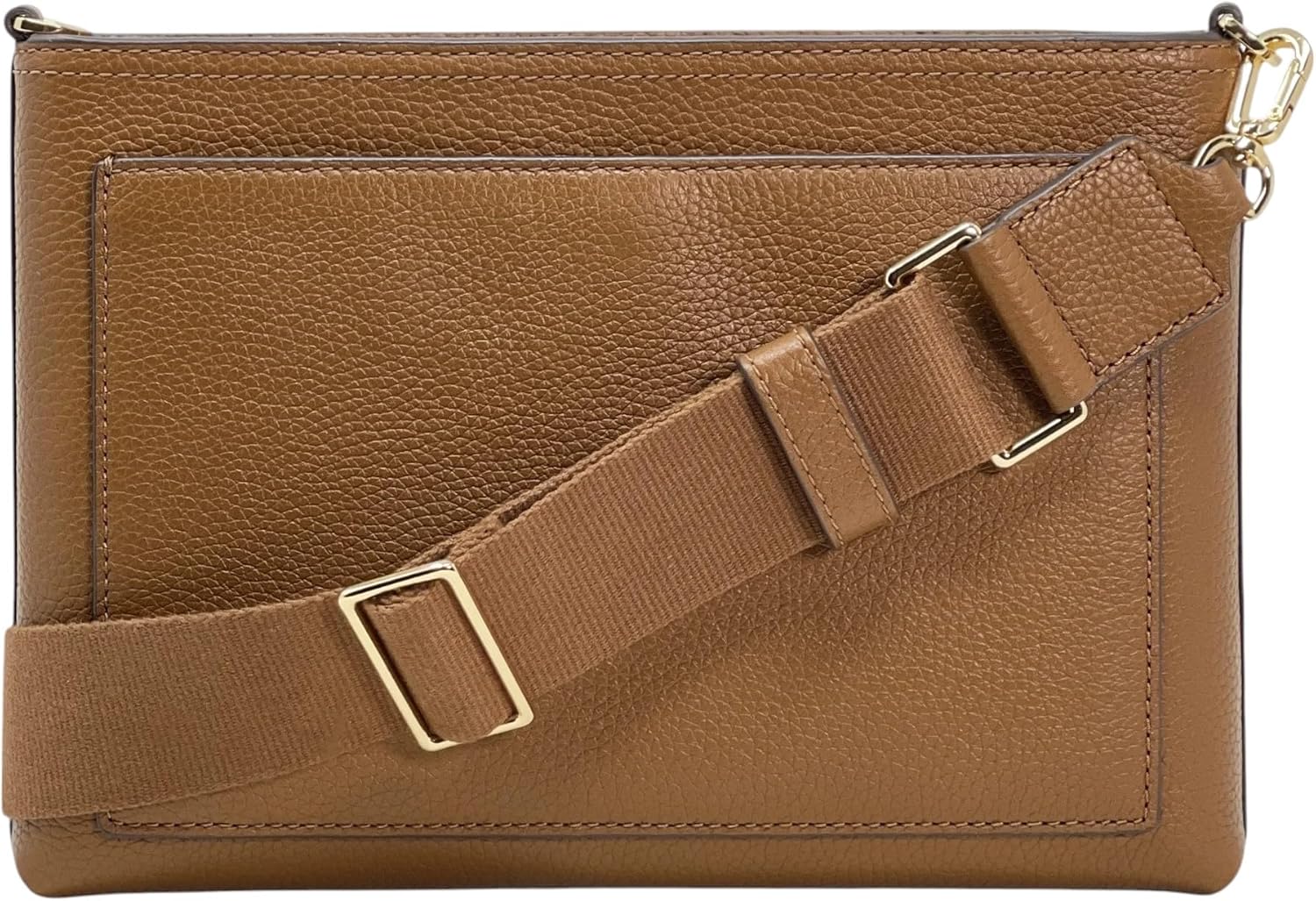 Tory Burch Womens 148314 Blake Swingpack Pebbled Leather Crossbody Shoulder Bag, - Image 2