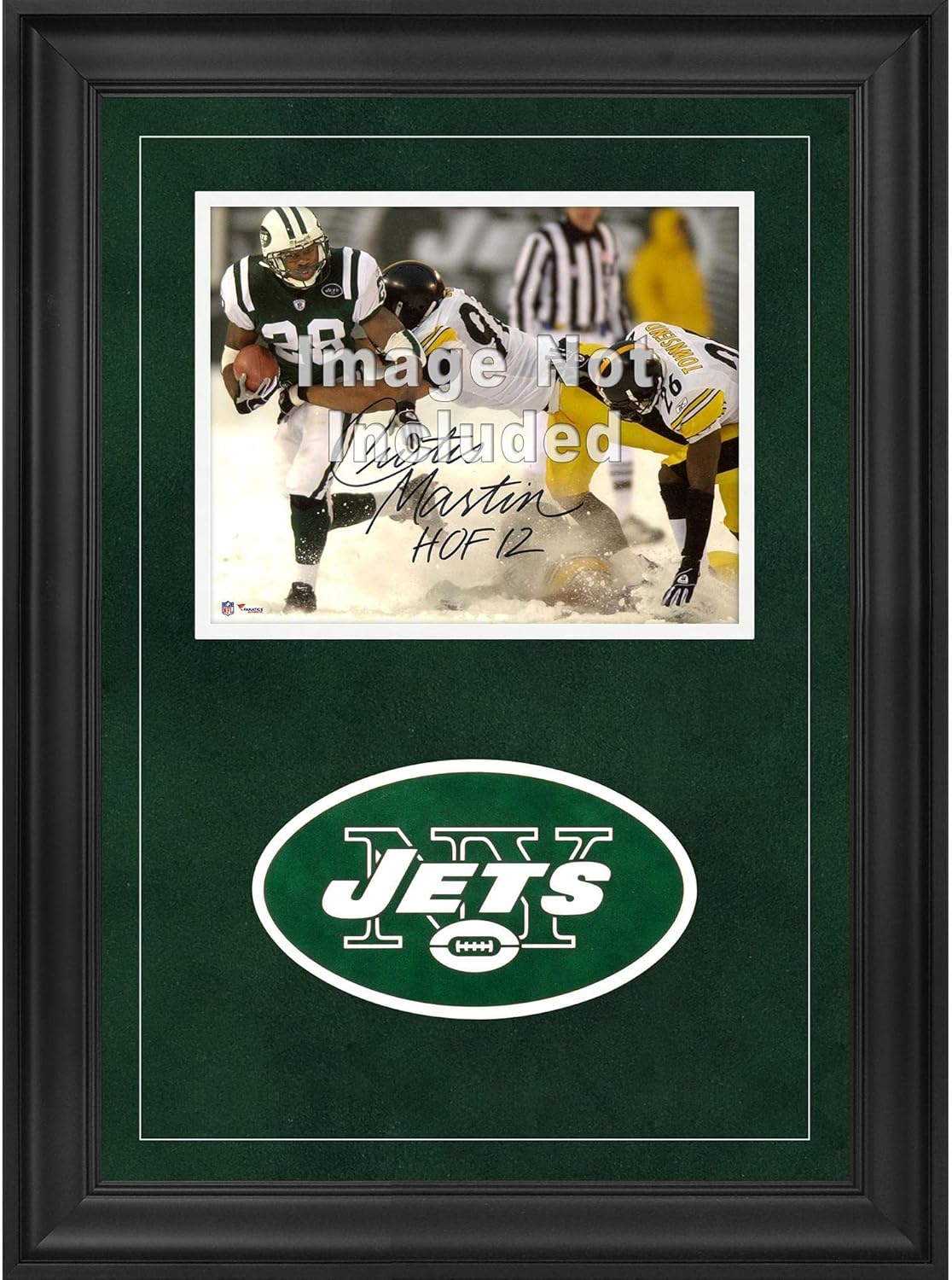 New York Jets Deluxe 8" x 10" Horizontal Photograph Frame with Team Logo - Football Other Display Cases