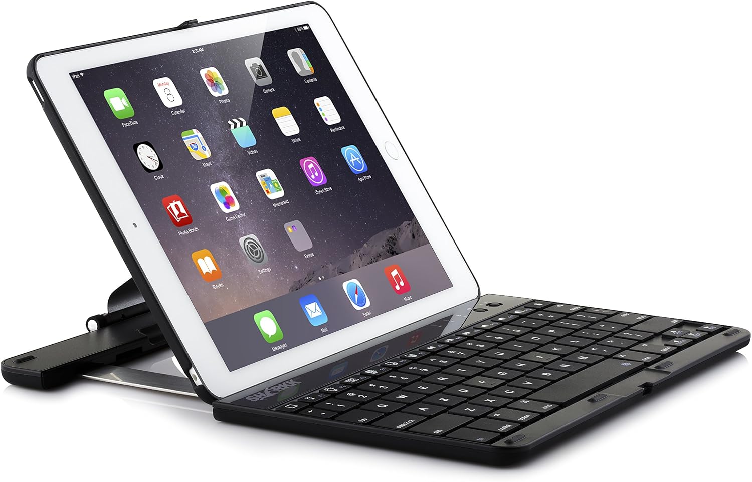 Sharkk iPad Air 2 Bluetooth Keyboard Case Folio Style