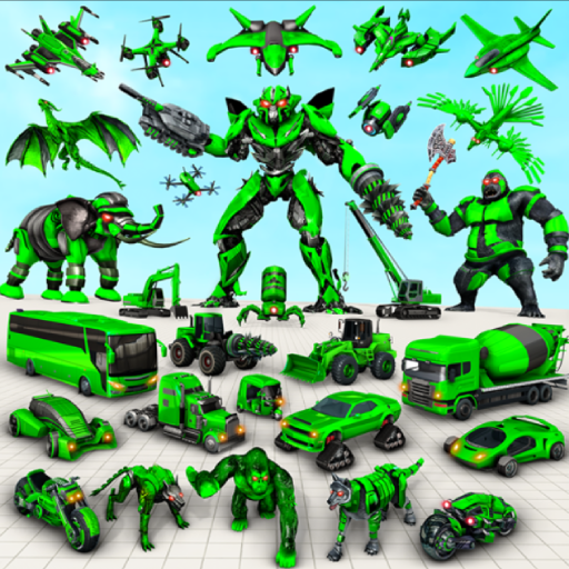 Robot Car Transform Fight Game