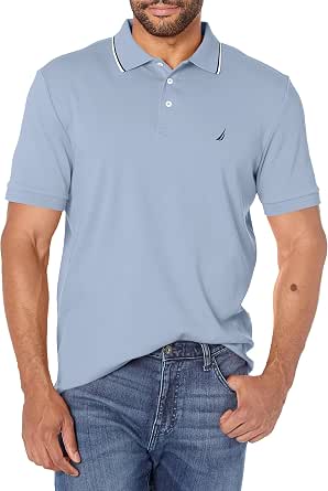 Nautica Men's Classic Fit Short Sleeve Polo Shirt