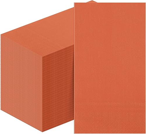 Miniatura 7 de Teling 300 servilletas de papel de Navidad desechables para cena de Navidad, servilletas de cóctel, toallas de mano rojas y verdes para el hogar