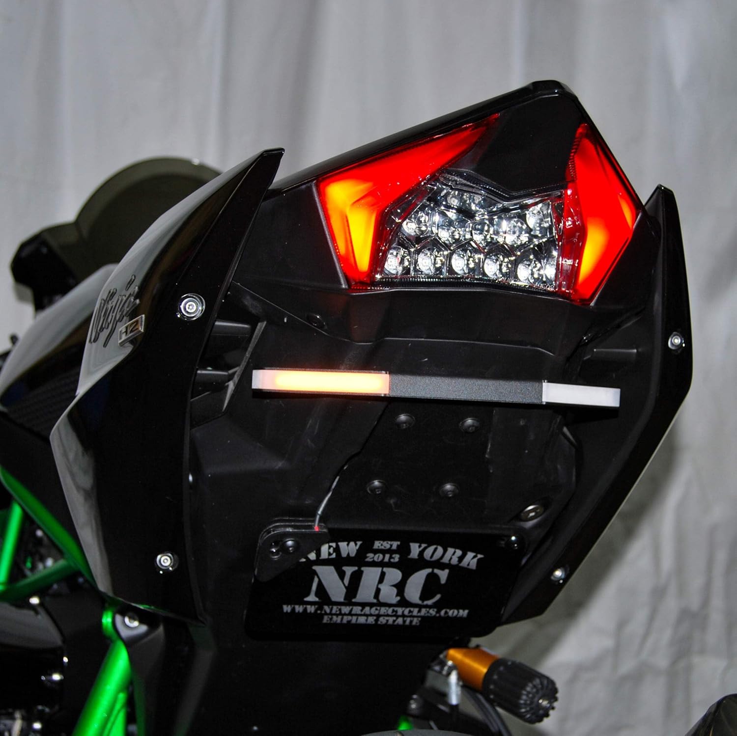 New Rage Cycles Fender Eliminator Compatible With Kawasaki Ninja H2 (2015-Present)
