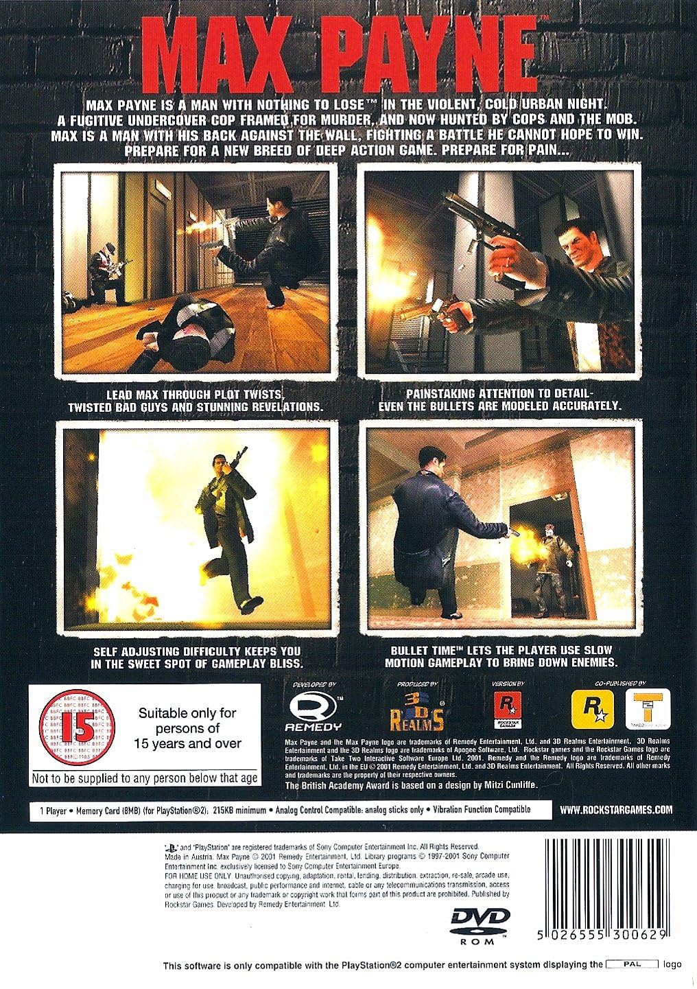 Max Payne - PlayStation 2