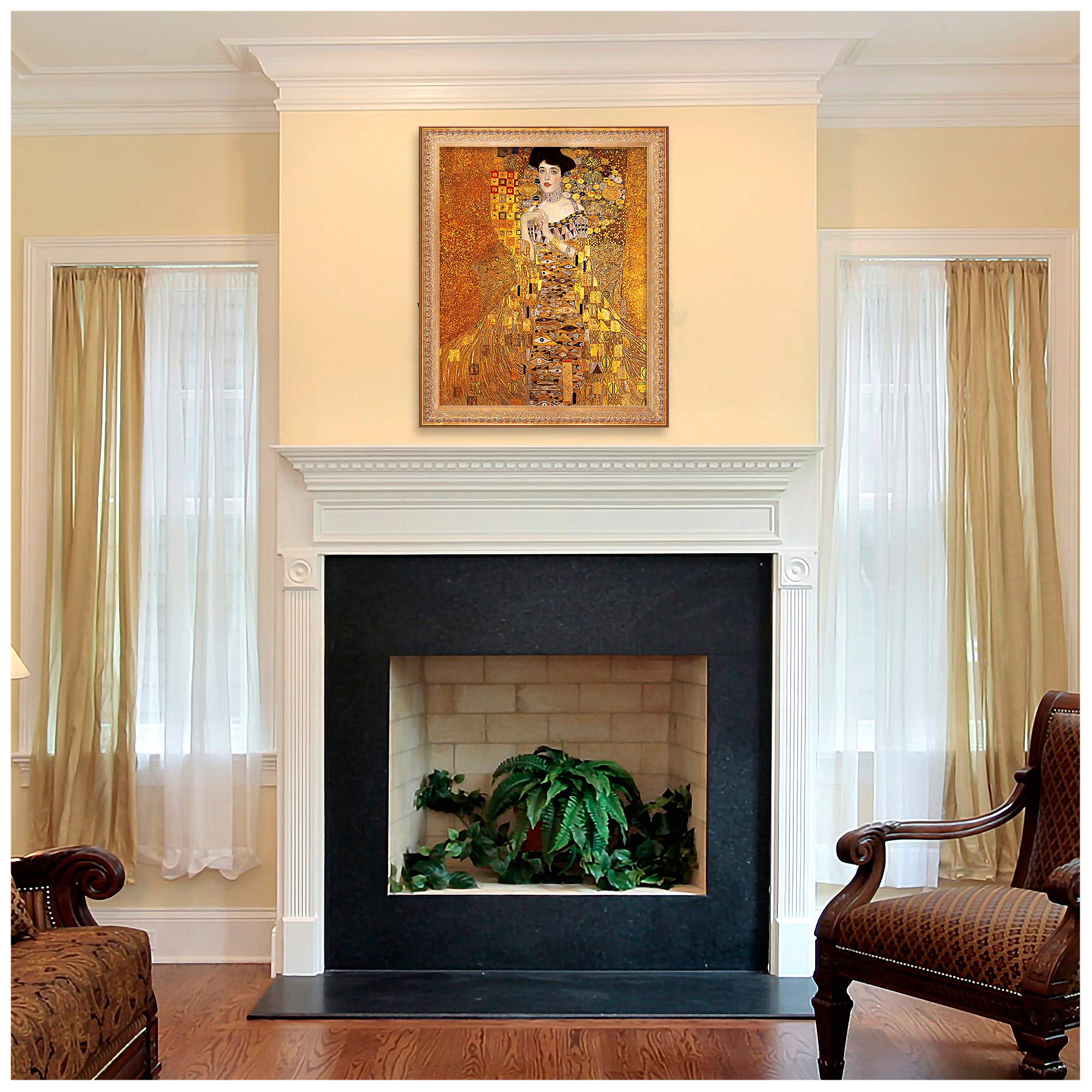 Amazon.com: The Lady in Gold by Gustav Klimt.Framed Size:34.5 x