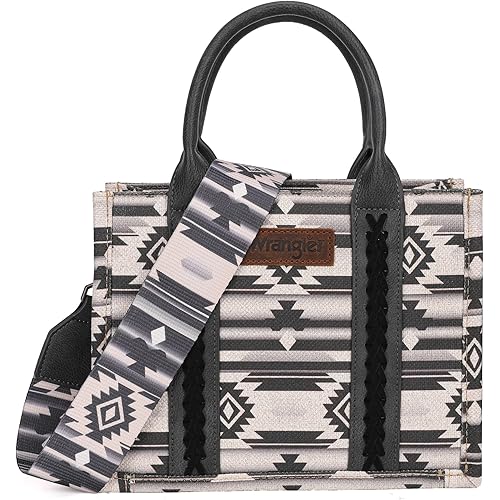 Wrangler Tote Bag for Women Western Purse and Aztec Satchel Handbag