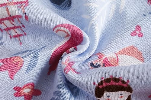 Miniatura 2 de Cadidi Dinos Ropa interior de algodón suave para niñas pequeñas, transpirables, cómodas, bragas (paquete de 6)