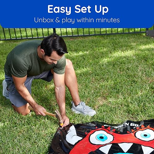 Miniatura 8 de Giggle N Go Flarts Lawn Darts Outdoor Games for Family Our Lawn Games for Kids - Quality Backyard Games for Adults and Kids - Our Inflatable Dart