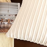 Vista 268 de UGASA - Juego de 2 fundas de almohada de terciopelo a rayas, funda decorativa para cojín con cremallera oculta para el hogar, sofá, dormitorio