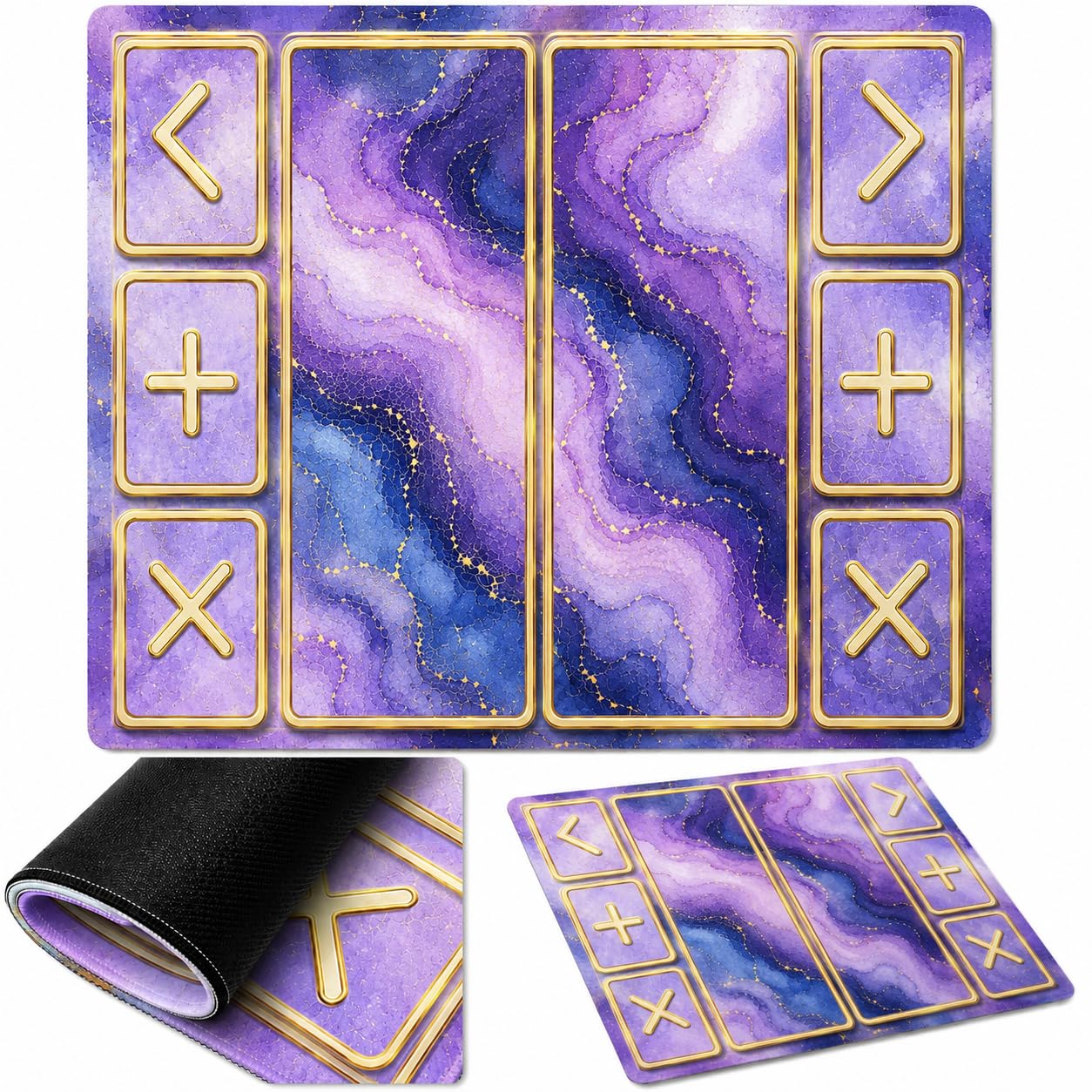 Squishy Trading Mat, 16x18 Inch Fidget Board with Accept & Decline Zones