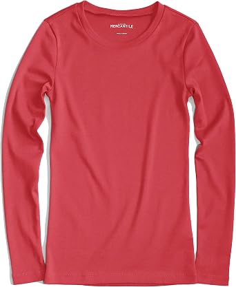 J.Crew Mercantile Womens Long Sleeve Cotton Crewneck T-Shirt