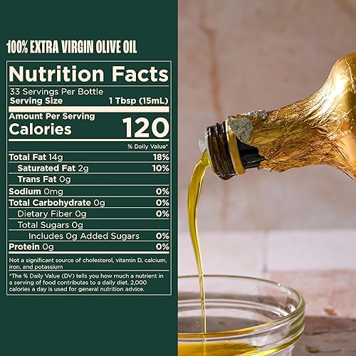 Miniatura 2 de Giadzy by Giada de Laurentiis Aceite de Oliva Virgen Extra - Aceite de oliva italiano prensado en frío sin filtrar de primera calidad, envoltura