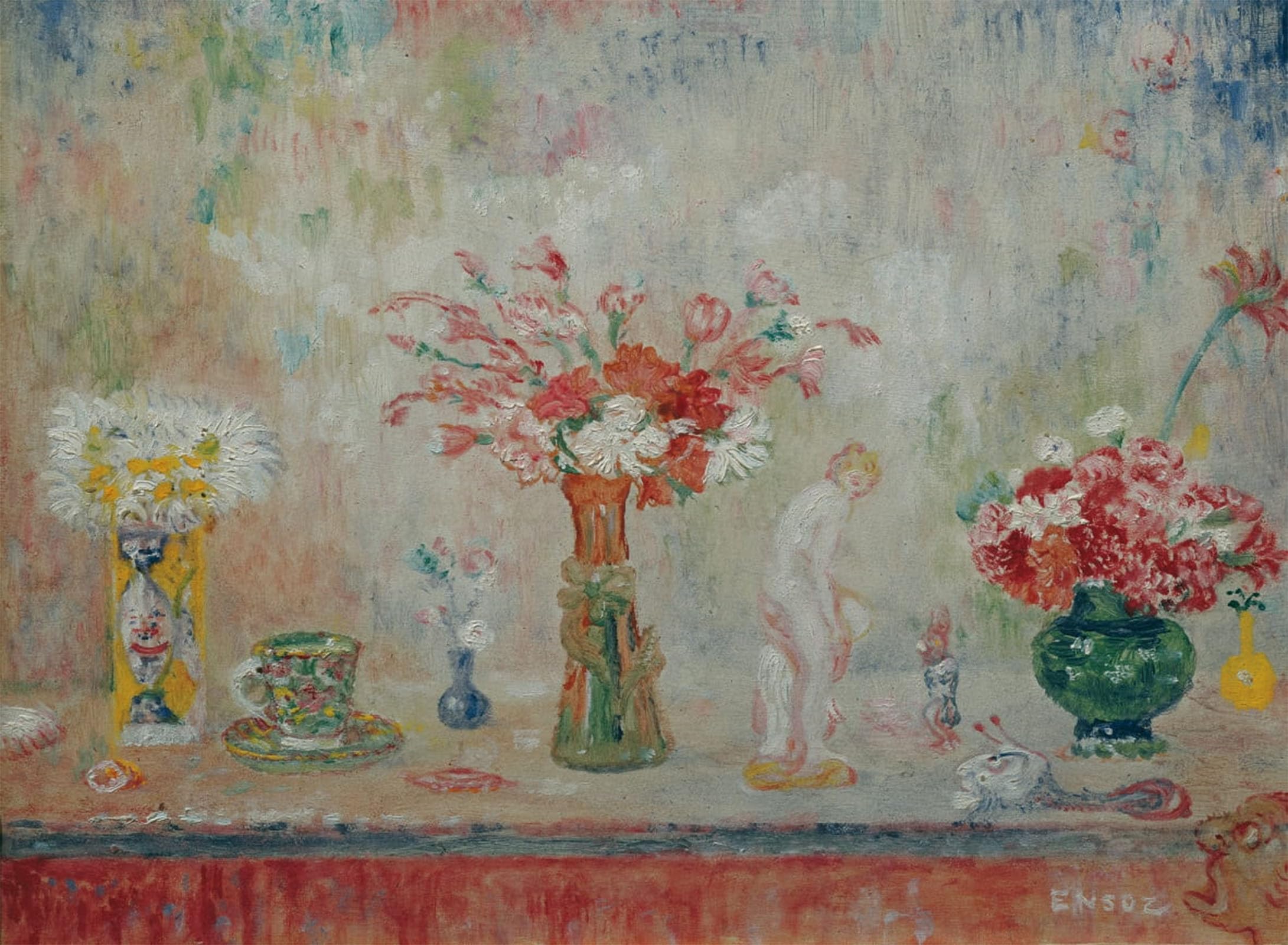 POSTERIIk Famous Modern Artwork Art Mural Phantastisches Stillleben by Famous Artist Oil Paintings Pictures for Home Decor 60x90cm