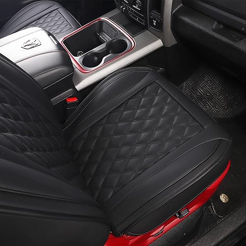 Miniatura 5 de JOJOBAY Fundas de asiento de automóvil para Dodge Ram, compatible con Dodge Ram 2009-2025 150025003500 HD, camioneta, tripulación, regular,