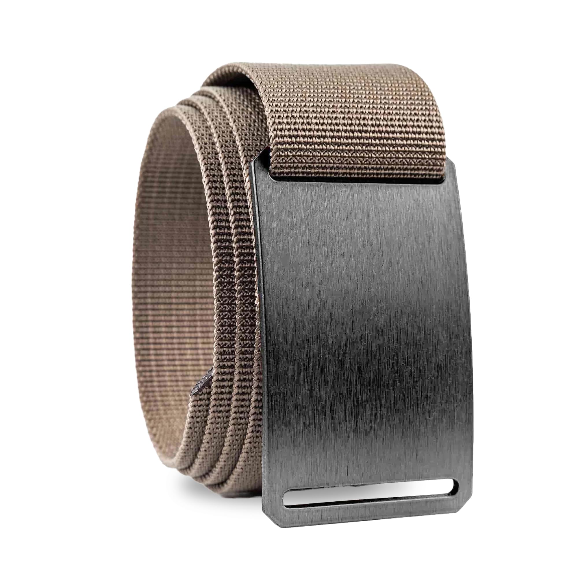 GRIP6 Gunmetal Belt: Durable Belts for Men & Women, Versatile Nylon Tactical Belt for Work, Golf, Casual & Outdoor Use