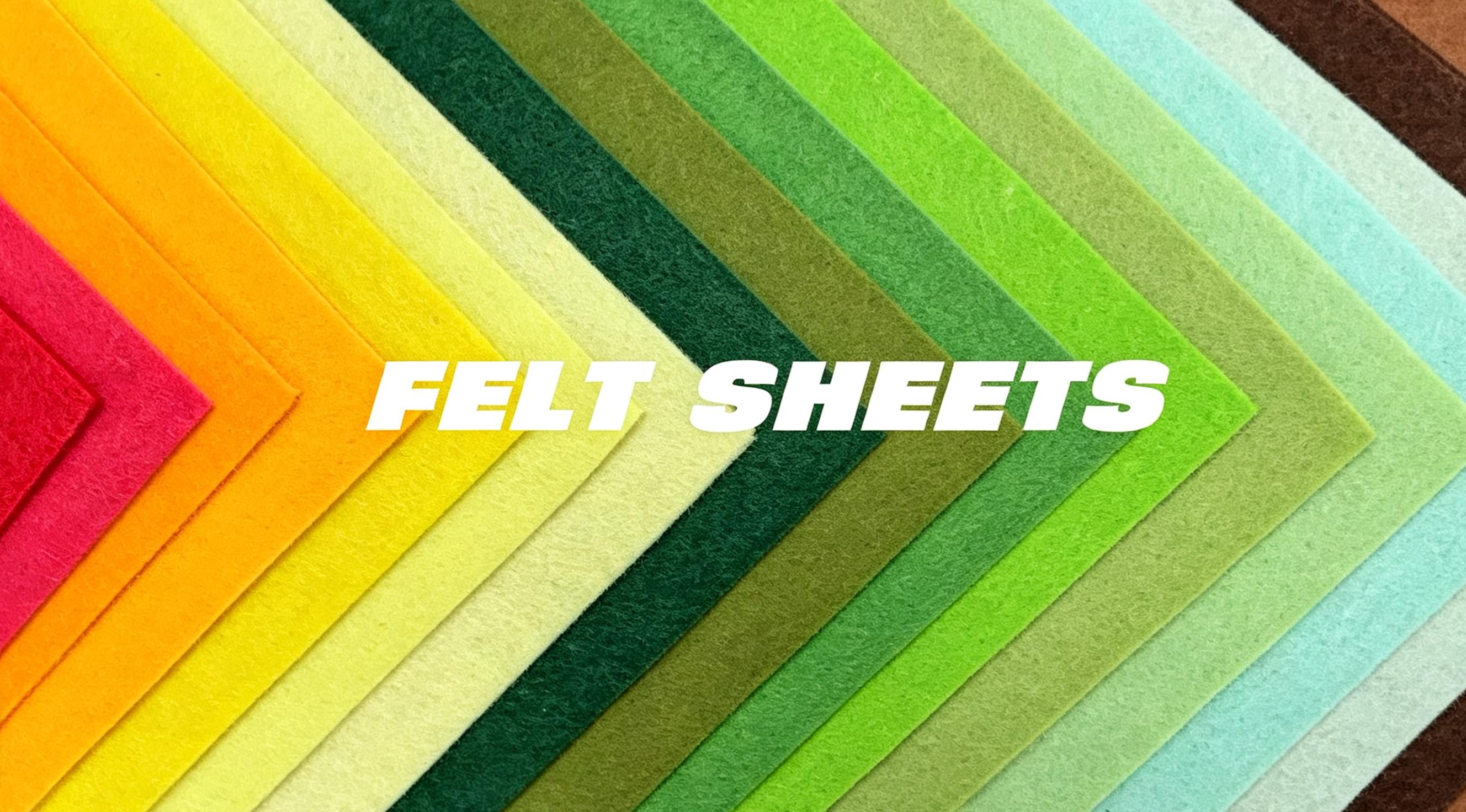 Image of 30Pcs Stiff Felt Sheets, 1mm Thick Felt Fabric Squares for Sewing & DIY | 5 Shades Of Purple Colors Craft Felt, Hard Felt, Thick Felt & Felt Paper for Patchwork, Home Decor & Handmade Projects