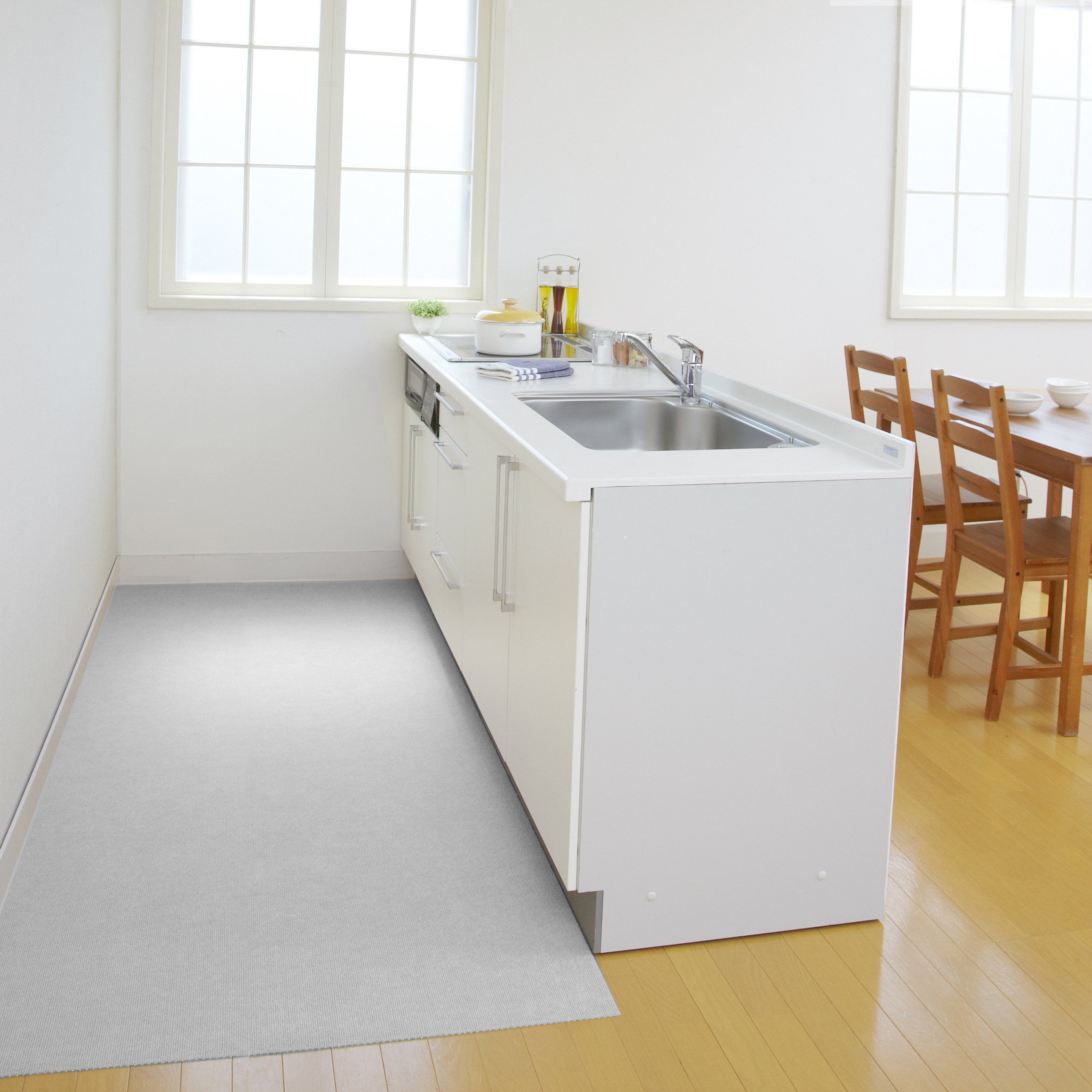 サンコー 廊下敷き マット カーペット はっ水 消臭 日本製 おくだけ吸着 ロン Amazon.co.jp: サンコー 廊下敷き マット カーペット はっ水 消臭 日本