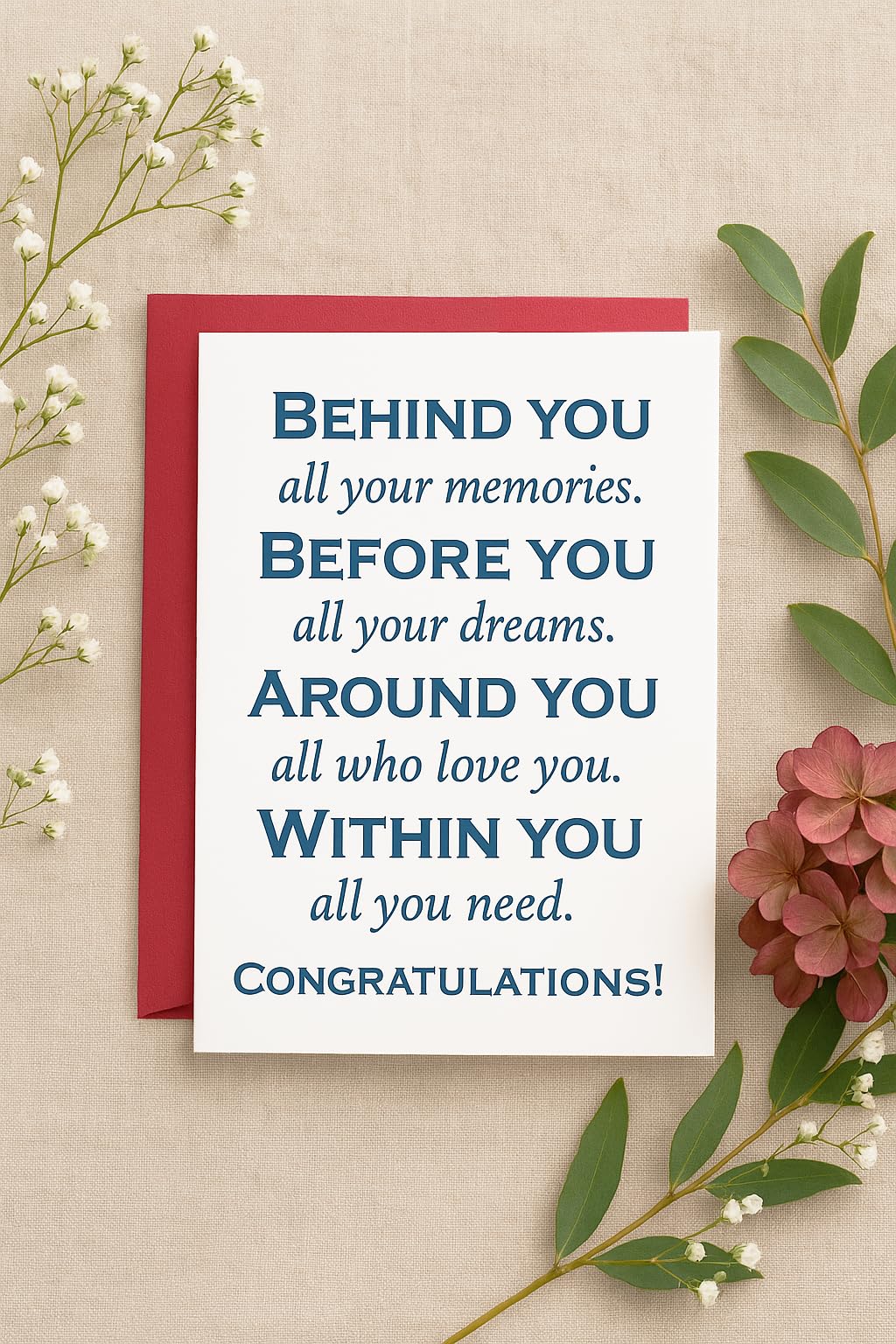 grad card quotes Congratulations on Your Graduation Card main image 1