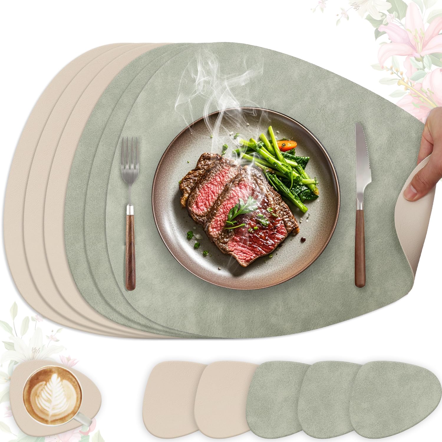 heli miao set de table lavable et