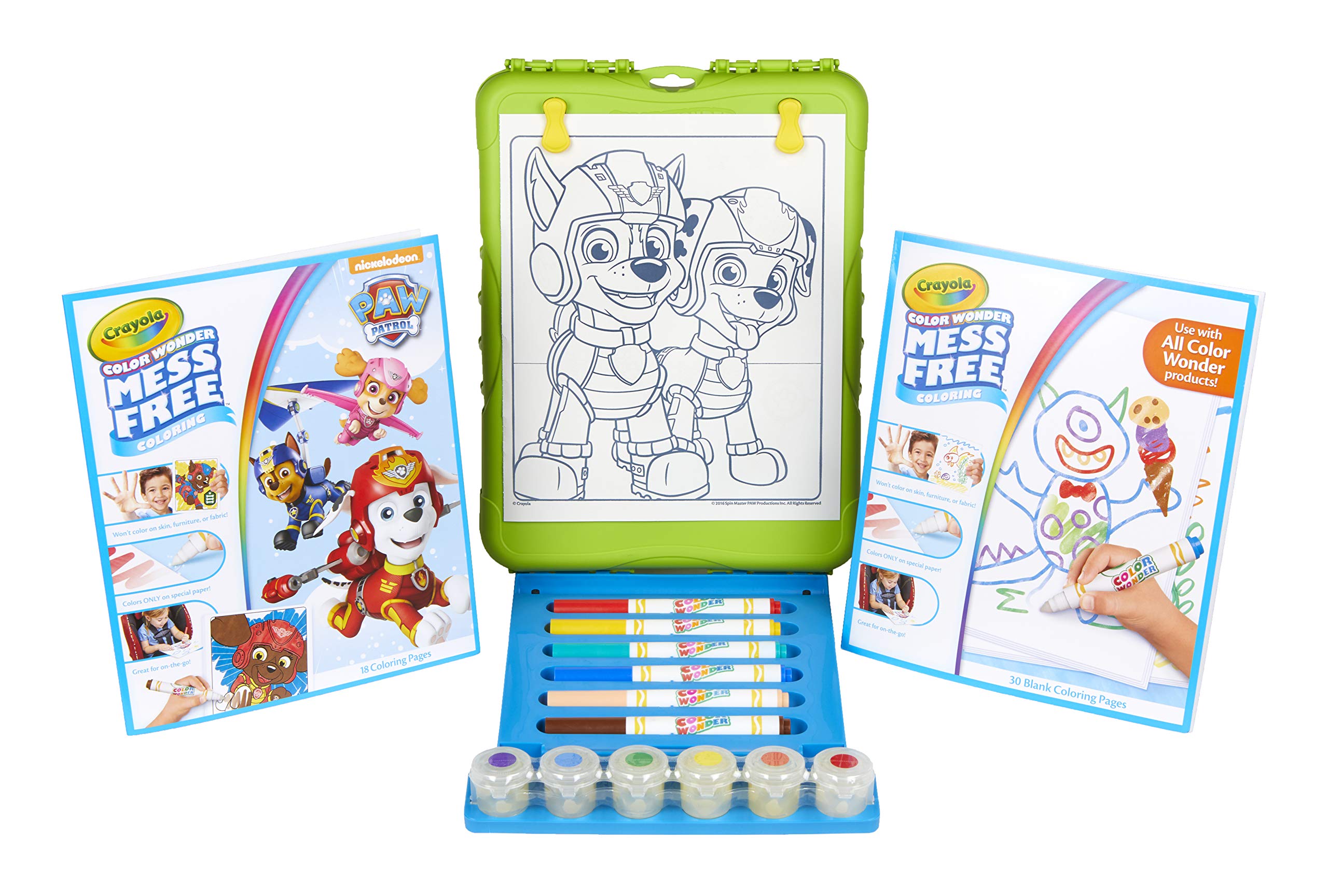 Buy Crayola Color Wonder Travel Esel Paw Patrol Pages with Bonus Pages ...