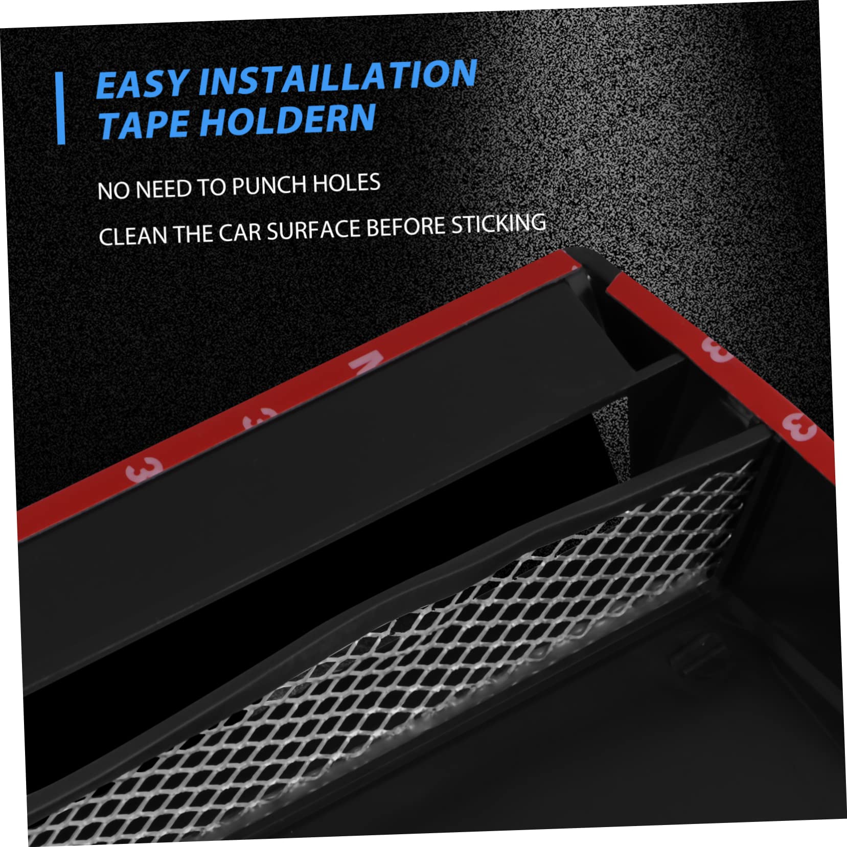 Cabilock Car Vents Decorative Air Flow Intake Hood Scoops Ventilation Cover Durable Design Easy Installation with Adhesive Tape Aerodynamic Style for DIY