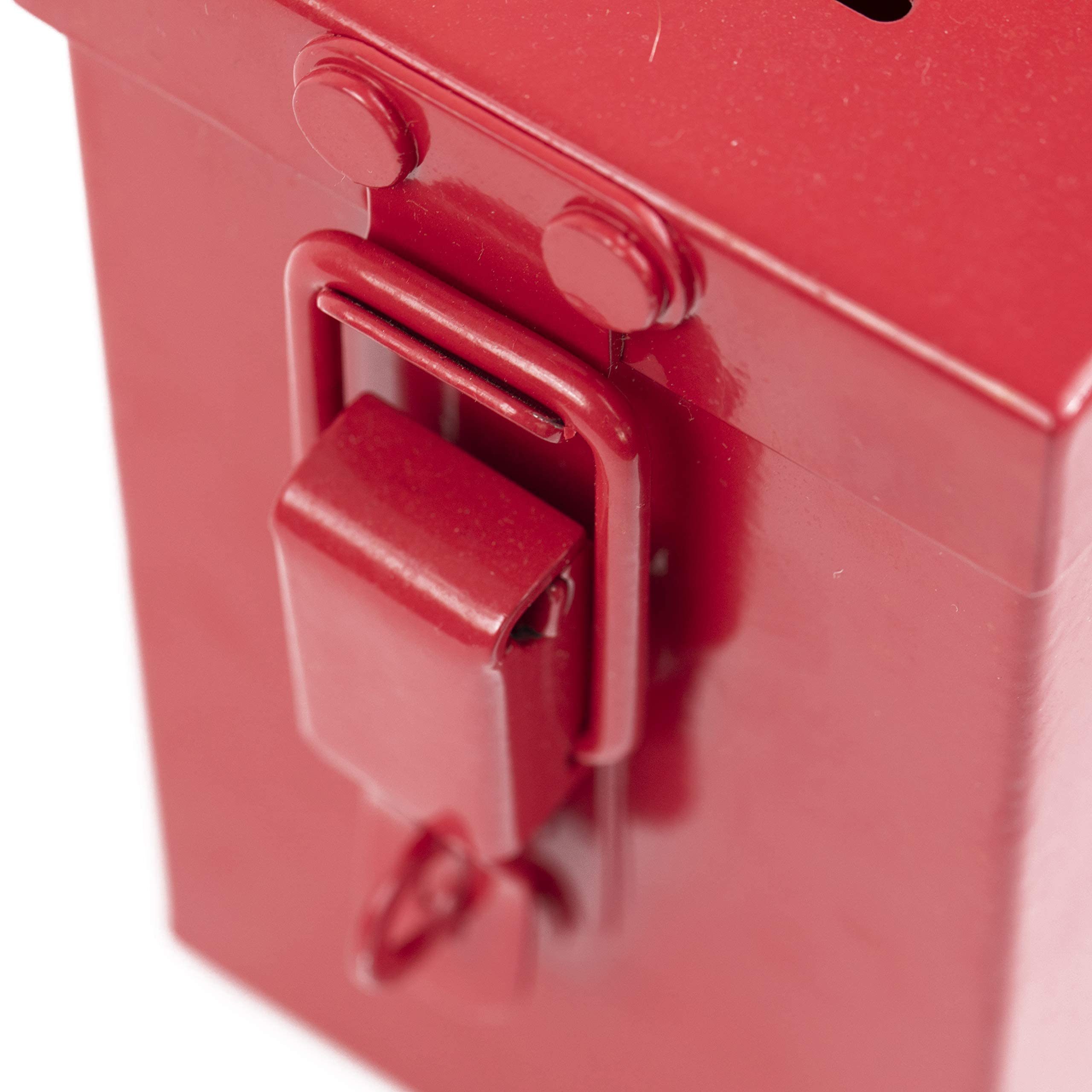 TRADESAFE Lockout Tagout Lock Box, 18-Gauge Steel Powder Coated Group ...