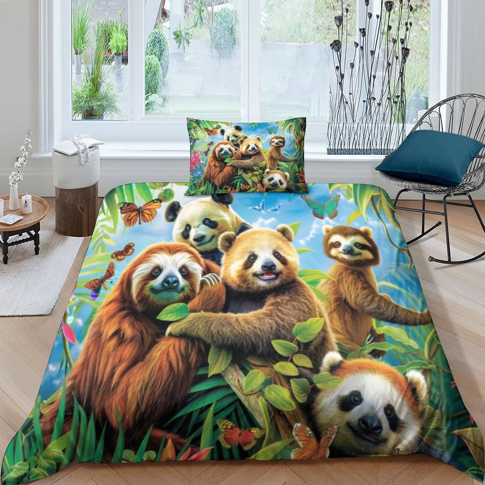 Housse de couette panda 3D : l'idée cadeau parfaite pour l'anniversaire d'un enfant