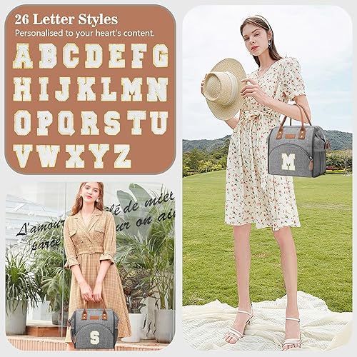 Miniatura 9 de LOKASS Lonchera con inicial para mujer