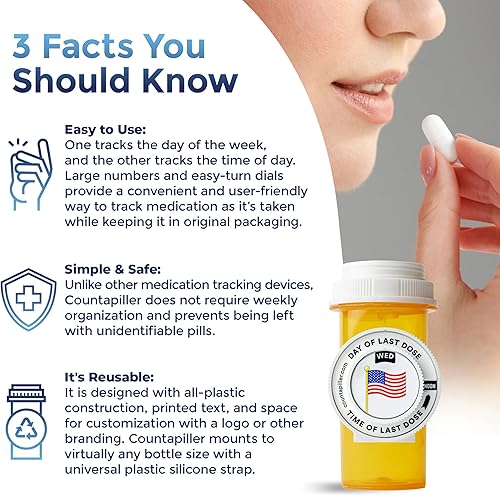 Miniatura 3 de Countapiller Rastrea, recuerda y organiza las píldoras sin esfuerzo, asegurando el cumplimiento de los medicamentos. Optimiza tu dosis y mantente al