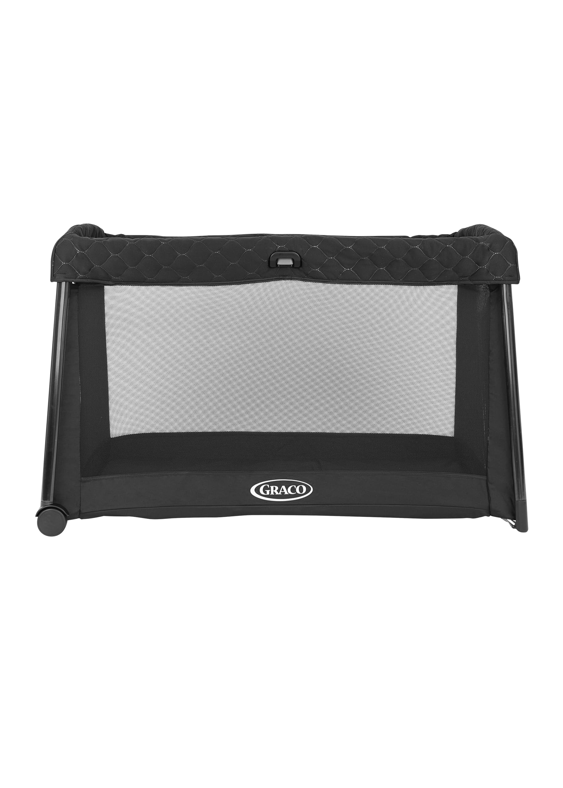 Graco - FoldLite LX Lettino da viaggio con culla per neonato rimovibile, chiusura ultra compatta, adatto dalla nascita fino a circa 3 anni (0-15kg), colore Midnight