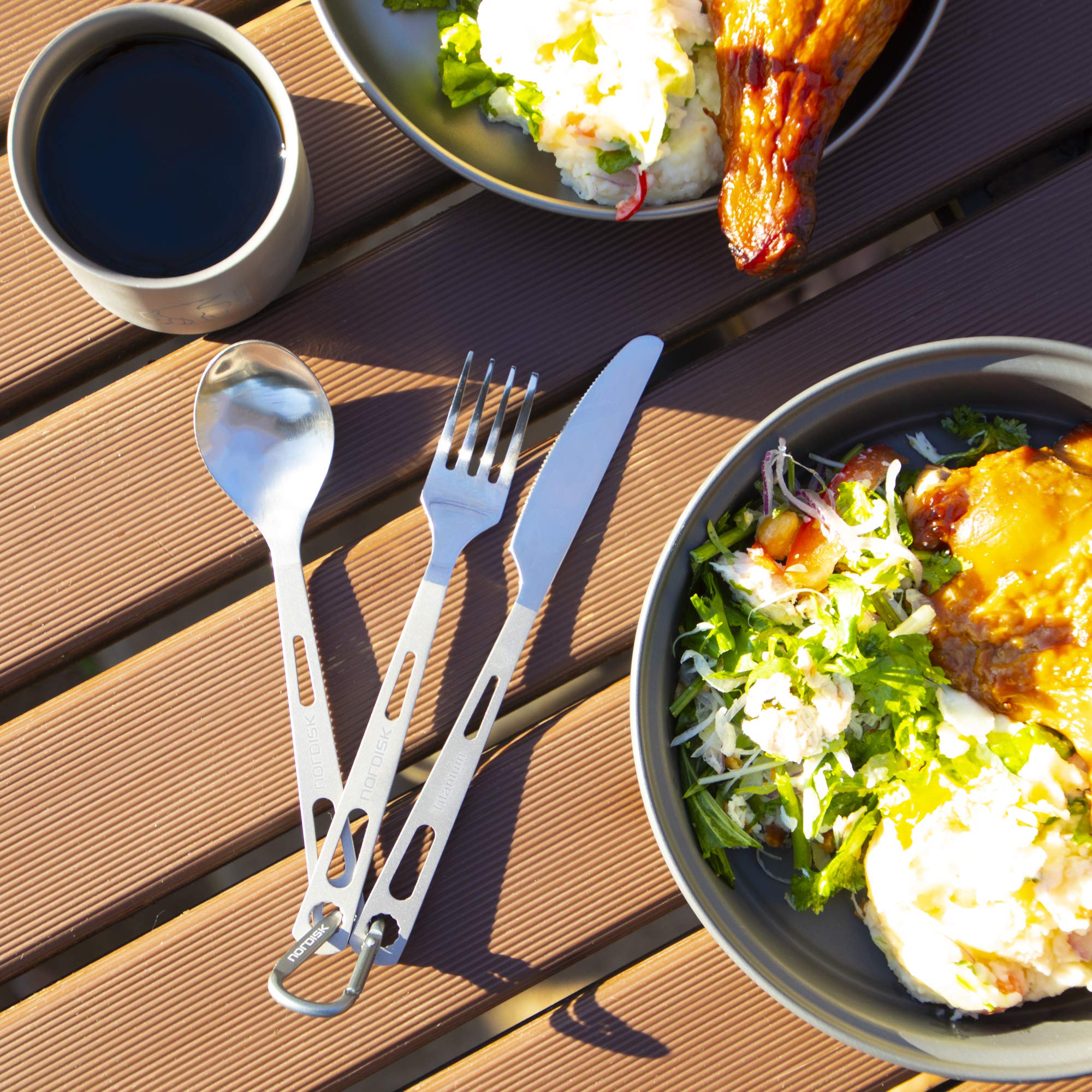 ノルディスクチタンカトラリー4セット