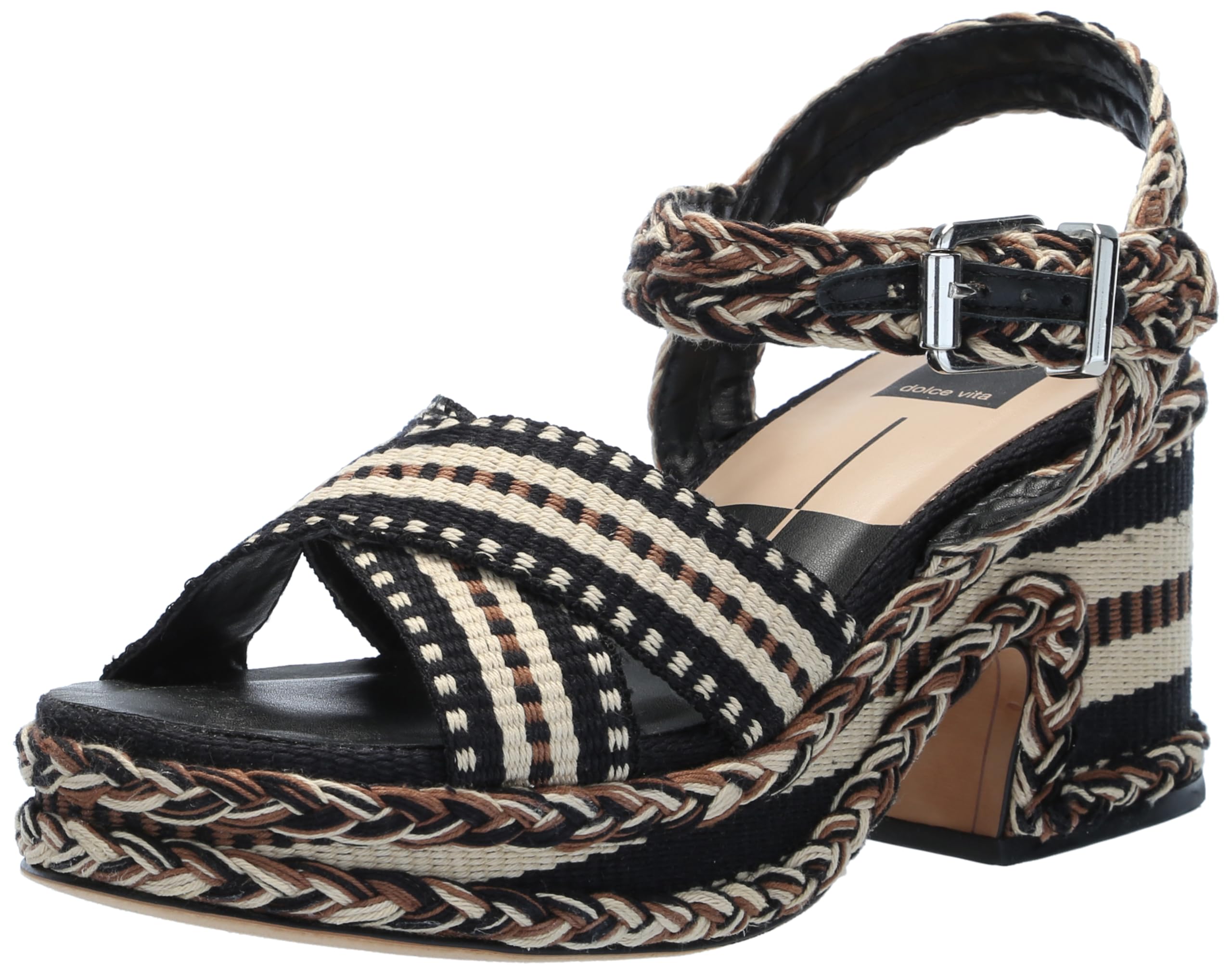 【Dolce Vita】★USA大人気★ Monica Platform Sandal Dolce-vita-Debra-ivory-multi-