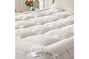 Queen Mattress Topper Viscose Derived from Bamboo