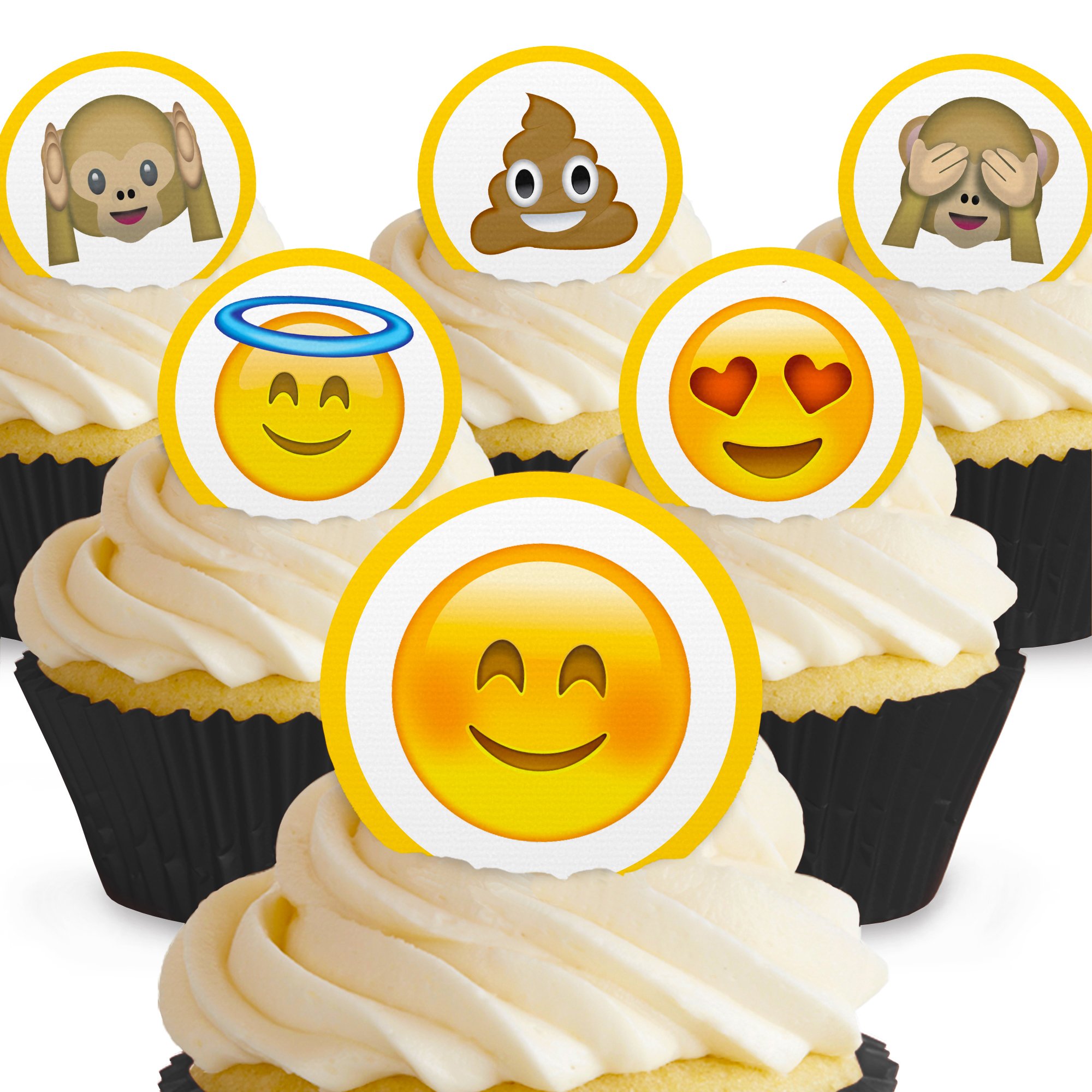 Emoji Edible Cake Toppers at Benjamin Macbain blog